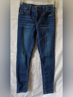 Wallflower Girls Dark Blue Fade Skinny Denim Jeans